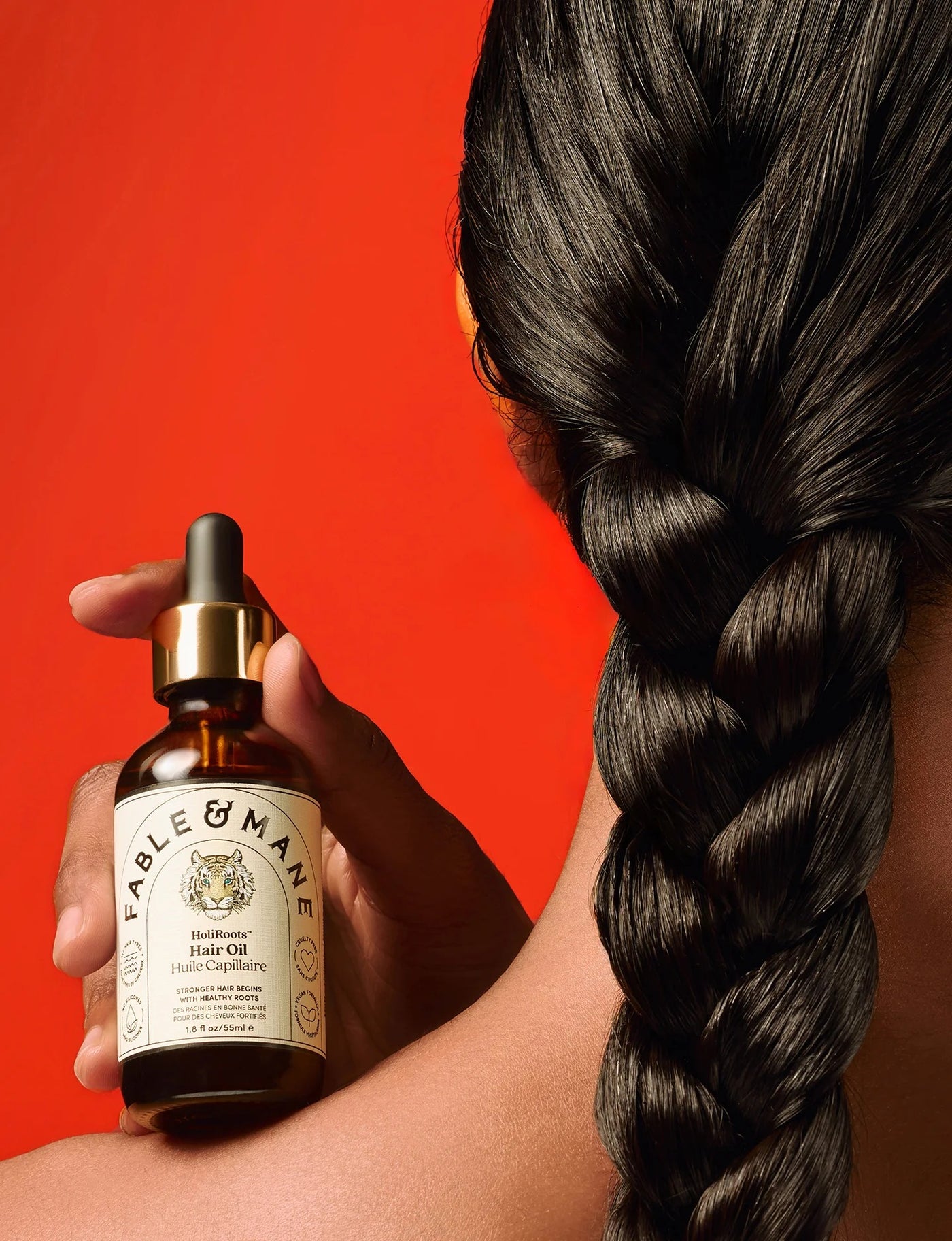 Fable & Mane HoliRoots Hair Oil – Strengthening Serum with Ashwagandha & Castor Oil