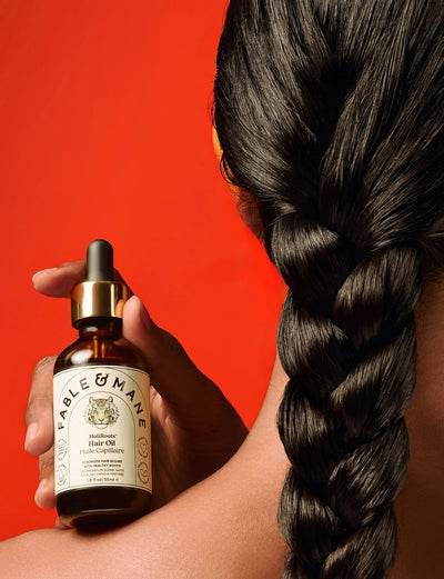 Fable & Mane HoliRoots Hair Oil – Strengthening Serum with Ashwagandha & Castor Oil