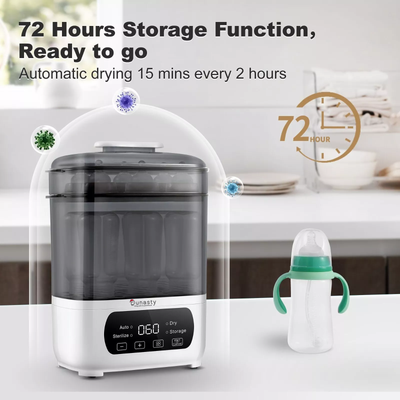 Baby Bottle Steam Sterilizer and Dryer Pro