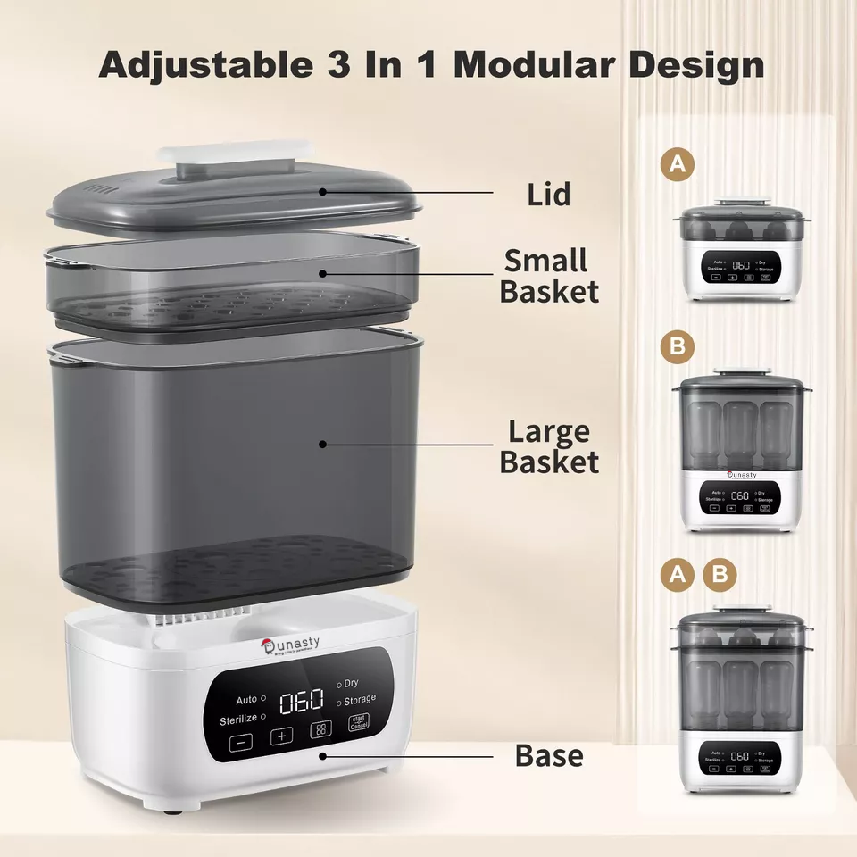 Baby Bottle Steam Sterilizer and Dryer Pro